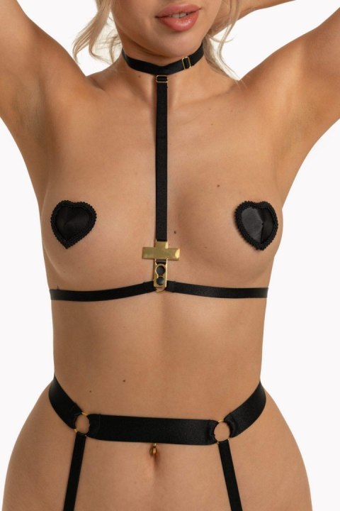 ZOEY HARNESS SET BRA+BELT S/M ZOEY HARNESS SET BRA+BELT S/M