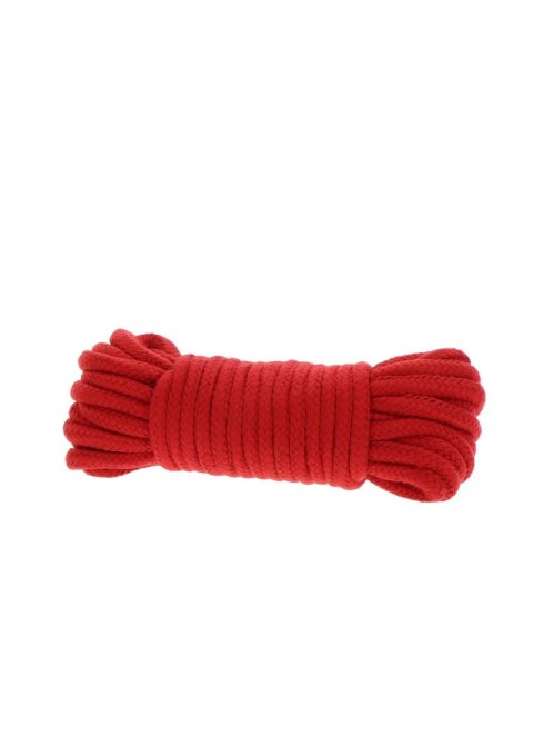 WIĄZANIA-BONDAGE ROPE 10 METER RED WIĄZANIA-BONDAGE ROPE 10 METER RED
