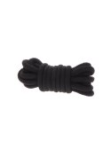 WIĄZANIA-BONDAGE ROPE 3 METER BLACK