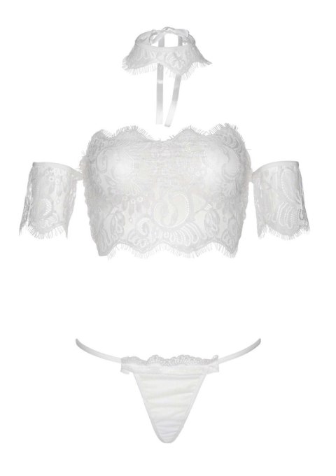 Bielizna-Lace top with choker and thong Bielizna-Lace top with choker and thong