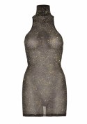 Bielizna-Lurex spandex mini dress