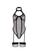 Bielizna-Net keyhole halter teddy