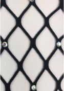 Bielizna-Rhinestone micro net tights
