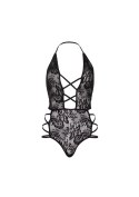 Bielizna-Strappy halter lace teddy