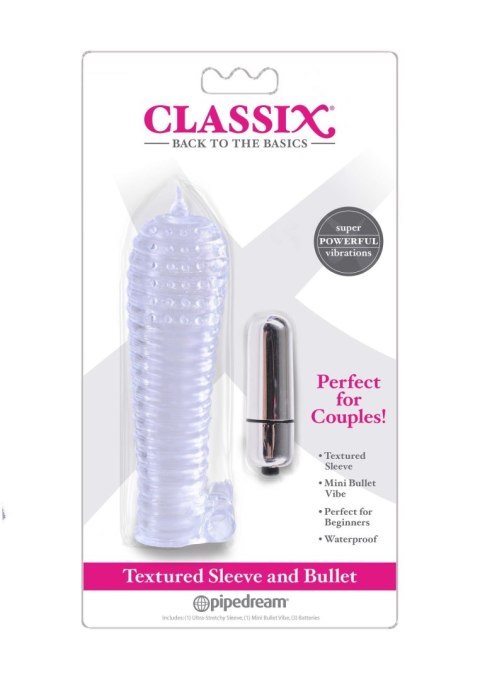Textured Sleeve & Bullet Textured Sleeve & Bullet