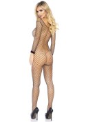 BIELIZNA-LONG SLEEVES BODYSTOCKING OS