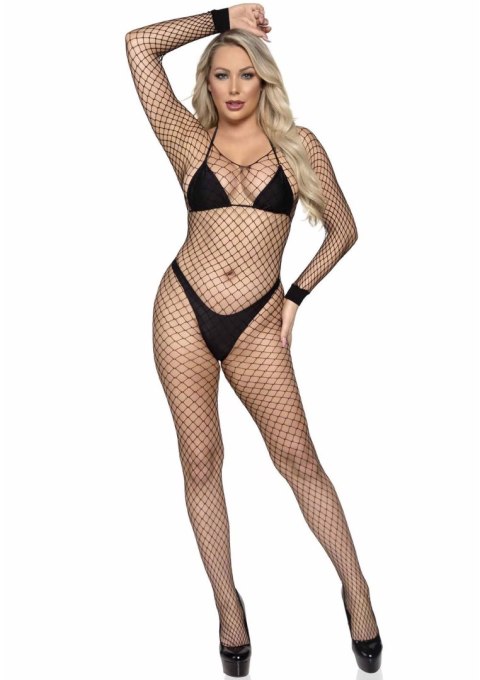 BIELIZNA-LONG SLEEVES BODYSTOCKING OS BIELIZNA-LONG SLEEVES BODYSTOCKING OS