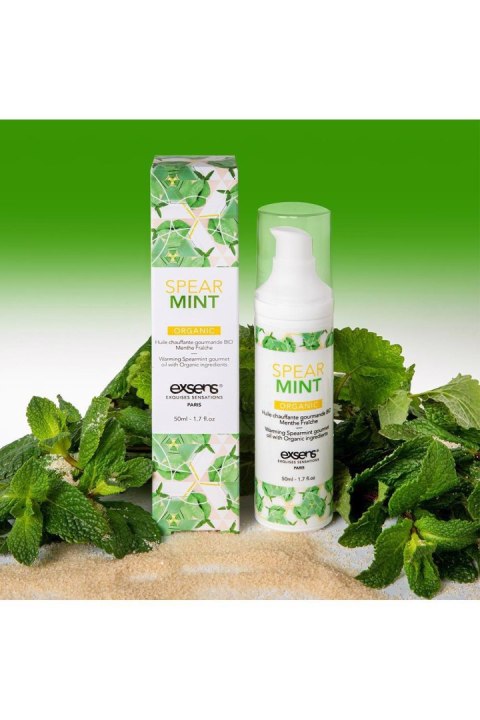EXSENS WARMING MASSAGE OIL SPEARMINT ORGANIC 50ML EXSENS WARMING MASSAGE OIL SPEARMINT ORGANIC 50ML