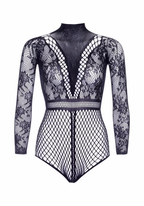 Fishnet bodysuit w. snapcrotch Fishnet bodysuit w. snapcrotch