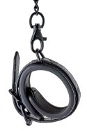 KRĘPOWANIE SOLIDNE KAJDANKI ŁAŃCUSZEK MOCNY SEX KAJDANKI-BLAZE HANDCUFF PURPLE