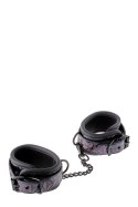 KRĘPOWANIE SOLIDNE KAJDANKI ŁAŃCUSZEK MOCNY SEX KAJDANKI-BLAZE ANKLE CUFF PURPLE