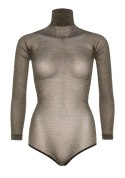 Lurex bodysuit w. snapcrotch