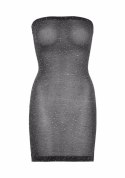 Lurex rhinestone tube dress