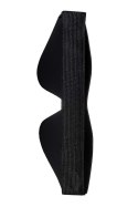 MASKA-BLAZE BLINDFOLD WITH PAINTING EDGE BLACK
