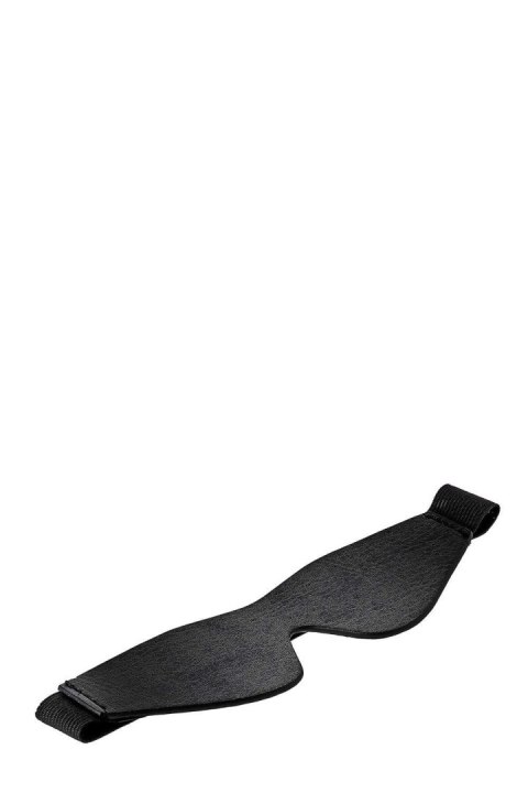 MASKA-BLAZE BLINDFOLD WITH PAINTING EDGE BLACK MASKA-BLAZE BLINDFOLD WITH PAINTING EDGE BLACK