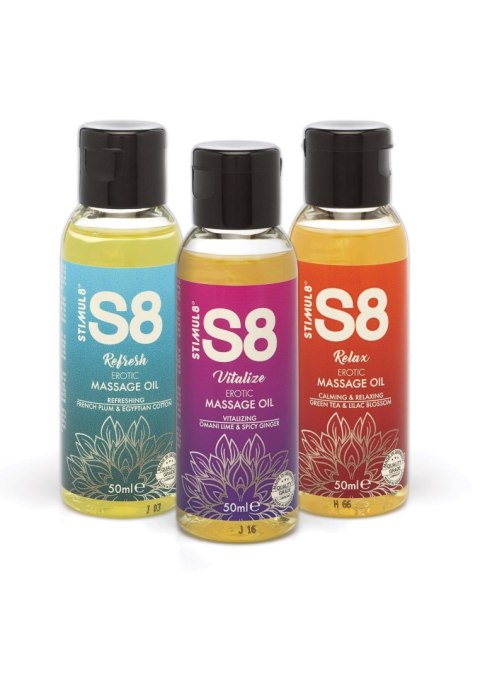 OLEJEK-S8 MASSAGE OIL 3X 50ML OLEJEK-S8 MASSAGE OIL 3X 50ML