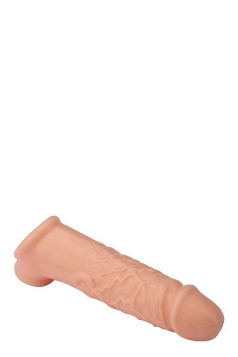 PRZEDŁUŻKA NA PENISA DUŻA GRUBA NAKŁADKA POSZERZA REALSTUFF EXTENDER WITH BALL STRAP 6.5 PRZEDŁUŻKA NA PENISA DUŻA GRUBA NAKŁADKA POSZERZA REALSTUFF EXTENDER WITH BALL STRAP 6.5