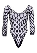 Pothole net sleeve bodysuit