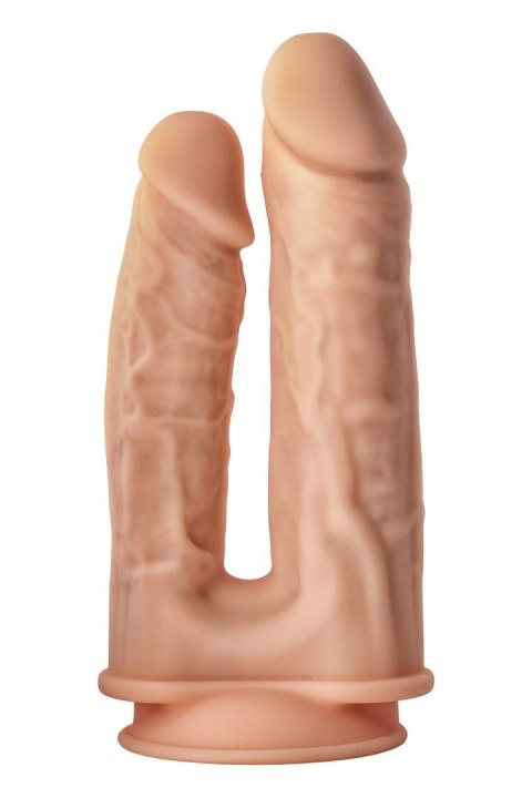 REAL LOVE DUAL DENSITY DOUBLE PENETRATOR FLESH REAL LOVE DUAL DENSITY DOUBLE PENETRATOR FLESH