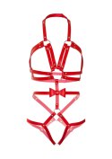 Studded O-Ring Harness Teddy
