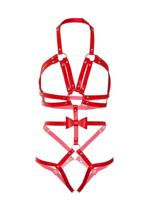 Studded O-Ring Harness Teddy Studded O-Ring Harness Teddy