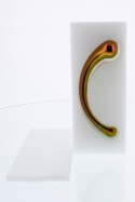 TRWAŁE EKSKLUZYWNE SZKLANE DILDO PENIS POCHWA ANAL GLAMOUR GLASS CURVED WAND