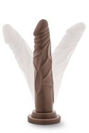 DILDO-DR. SKIN REALISTIC COCK 7.5 CHOCOLATE