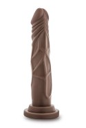 DILDO-DR. SKIN REALISTIC COCK 7.5 CHOCOLATE