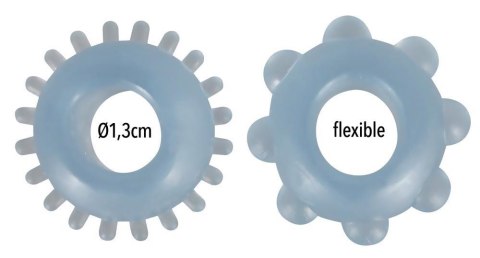 COCK RING SET 2 PCS. COCK RING SET 2 PCS.