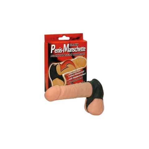 PIERŚCIEŃ-PENISMANSCHETTE BLAC PIERŚCIEŃ-PENISMANSCHETTE BLAC