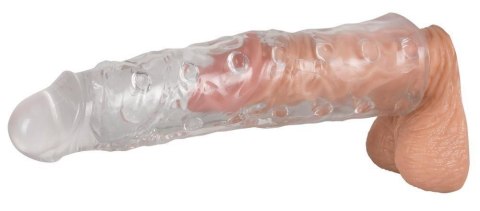 PRZEDŁUŻKA NA PENISA DUŻA GRUBA NAKŁADKA POSZERZA XTENSION SLEEVE TRANSPARENT PRZEDŁUŻKA NA PENISA DUŻA GRUBA NAKŁADKA POSZERZA XTENSION SLEEVE TRANSPARENT