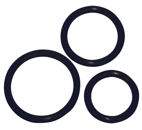 SEXY CIRCLES COCKRING BLACK SEXY CIRCLES COCKRING BLACK
