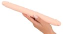 SOLIDNE DILDO PODWÓJNA PENETRACJA WAGINALNO ANALNY 5163840000 DOUBLE DONG HAUT-WIBRATOR
