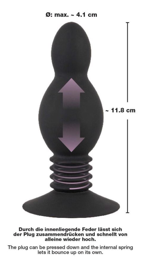 BLACK VELVETS BOUNCING PLUG BLACK VELVETS BOUNCING PLUG