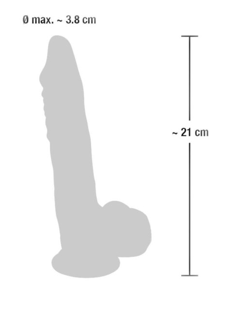 DILDO-5266650000 MEDICAL SILICONE 21-WIBRATOR DILDO-5266650000 MEDICAL SILICONE 21-WIBRATOR
