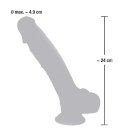 DILDO-5266900000 MEDICAL SILICONE 24-WIBRATOR