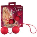 KULKI GEJSZY TRENING MIĘŚNI KEGLA KORALIKI JAJKA KULKI-VELVET RED BALLS