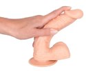 SOLIDNE REALISTYCZNE DILDO Z PRZYSSAWKĄ CYBERSKÓRA DILDO- 5241580000 EUROPEAN LOVER MEDIUM