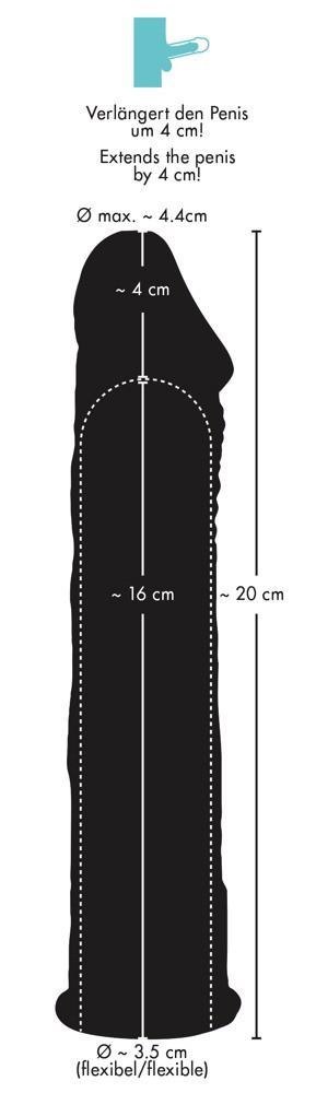 Silicone Extension black Silicone Extension black