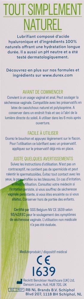 Durex Naturals Lubricant100 ml Durex Naturals Lubricant100 ml
