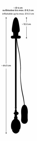 INFLATABLE VIBRATING BUTT PLUG