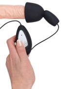 MASTURBATOR SZTUCZNA DUPA I CIPKA POCHWA WIBRACJE Masturbator-Vibrating Glans Mast