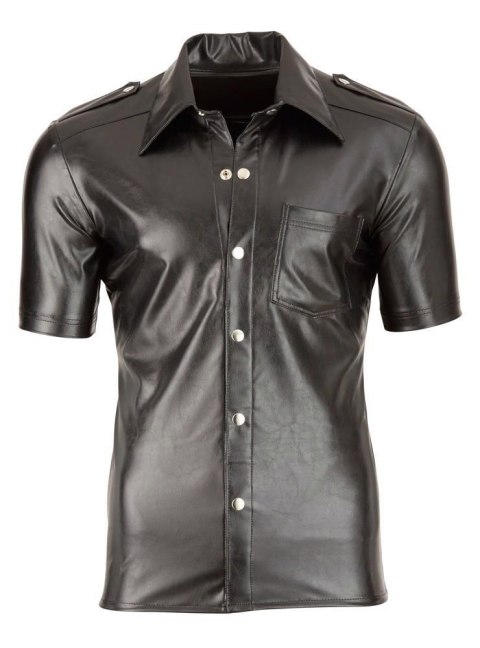 Imitat. Leather Men´s Shirt S Imitat. Leather Men´s Shirt S