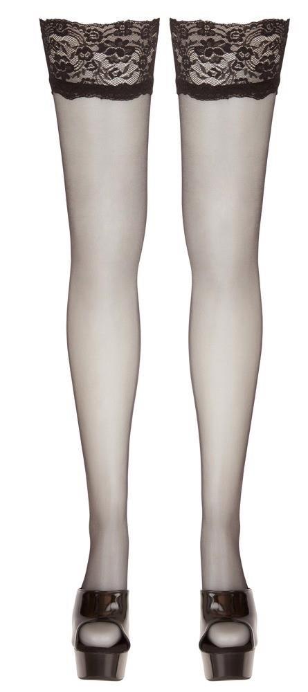 HOLD-UP STOCKINGS BLACK 5 HOLD-UP STOCKINGS BLACK 5