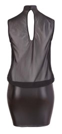 DRESS TRANSPARENT BLACK 4XL