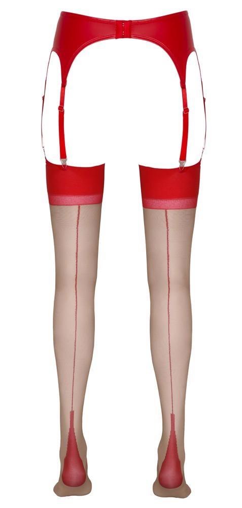 STOCKINGS SKIN/RED 3 STOCKINGS SKIN/RED 3