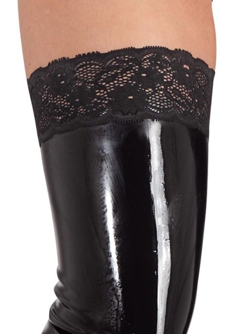 Latex Stockings Lace L Latex Stockings Lace L