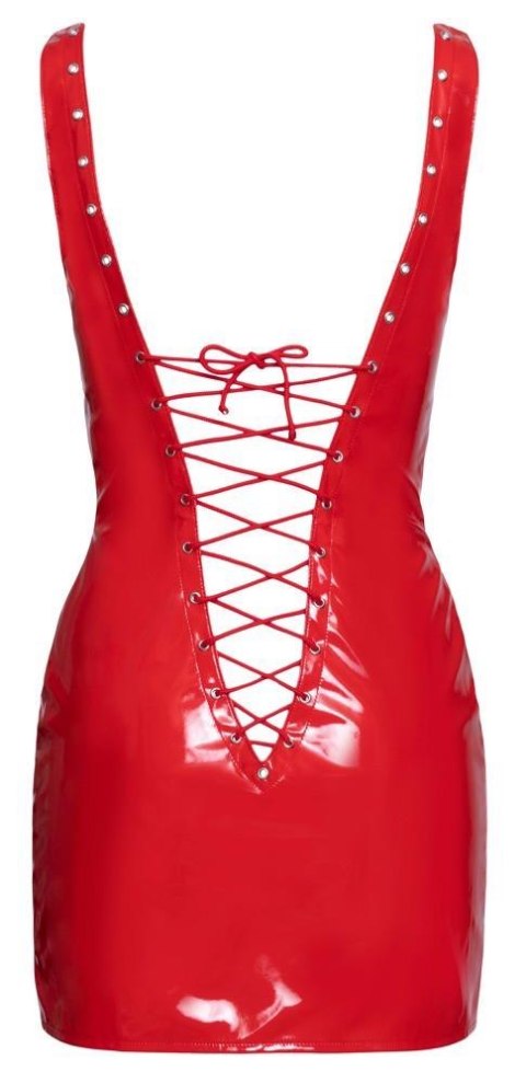 VINYL DRESS RED M VINYL DRESS RED M