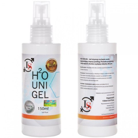 LUBRYKANT NA BAZIE WODY ŻEL-H2O UNI GEL 150 ML LUBRYKANT NA BAZIE WODY ŻEL-H2O UNI GEL 150 ML