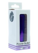 POWER BULLET USB 10 FUNCTIONS GLOSSY PURPLE